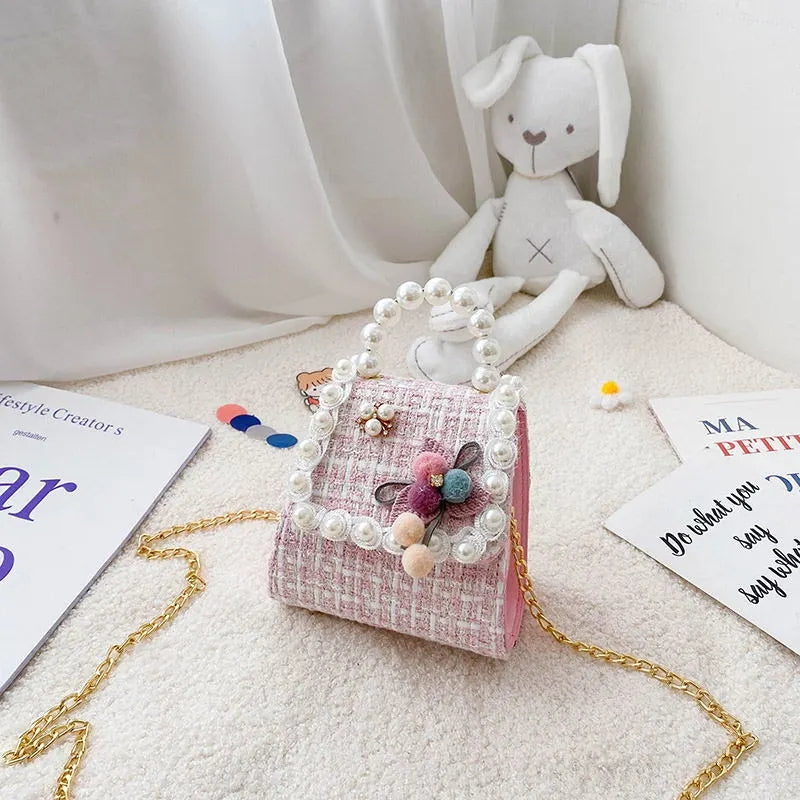 Free Shipping Cartoon Mini Totes Bag For Little Girls Shoulder Handbags