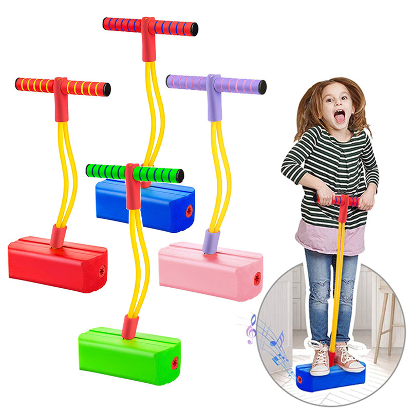 Free Shipping Kids Sports Games Toys Foam Pogo Stick Jumper Toys