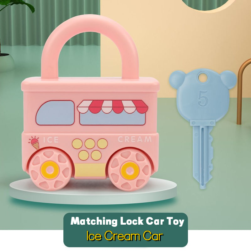 Free Shipping Interesting Car Lock Matching Toys for Kids Early Education Toy
