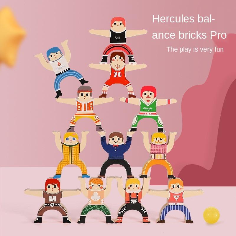 Free Shipping Hercules Stacking Blocks Kids Toys