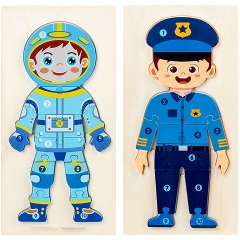 Free Shipping Montaliso Kids 3D Jigsaw Puzzles Toys