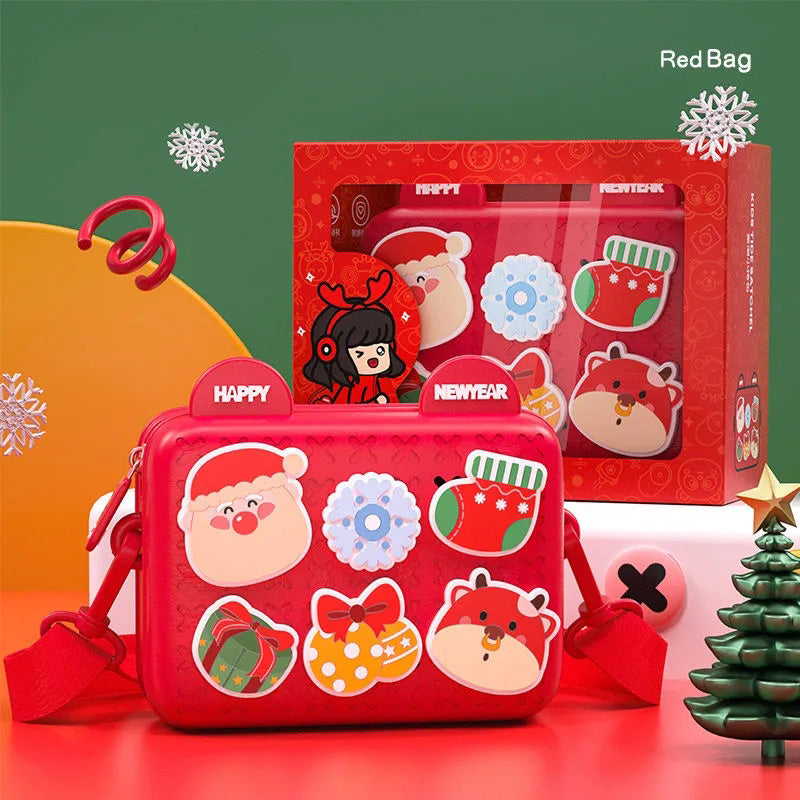 Free Shipping Fashion Little Girls Shoulder Bag 3 Colors Kids Handbag High Capacity