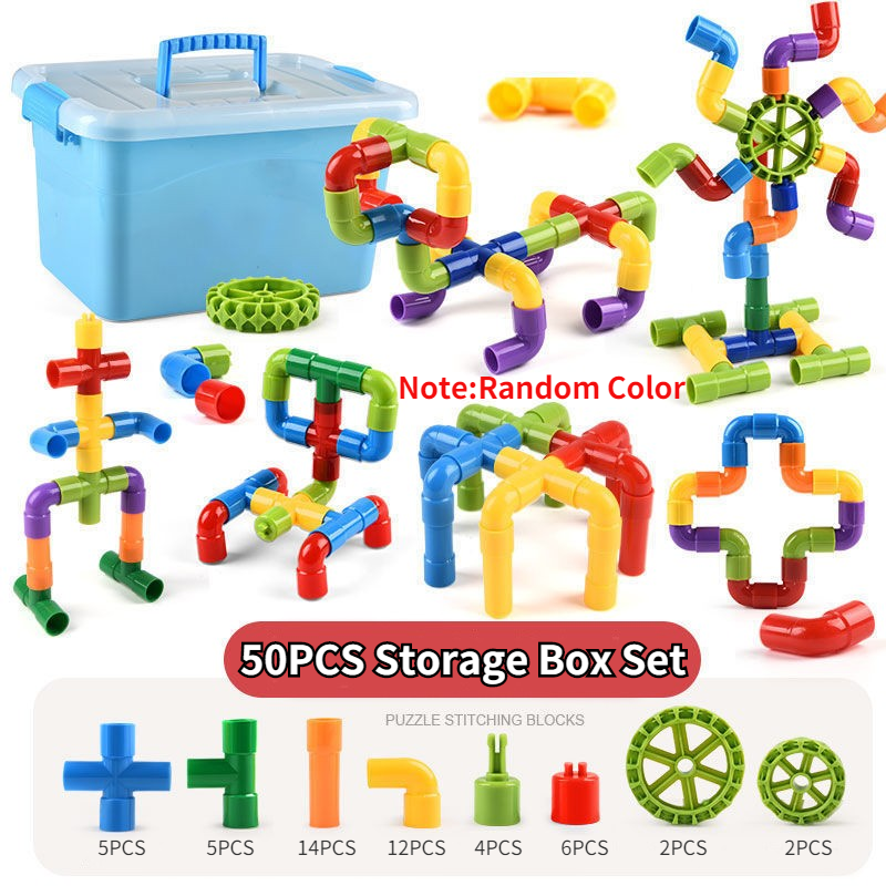 Free Shipping Kids DIY Water Building Blocks Toys